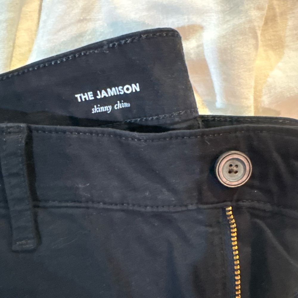 AG Adriano Goldschmied Gray Chino Pants